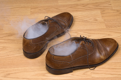 Schuhe Stinken
