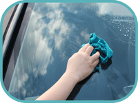Autoscheiben Reinigen
