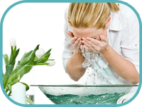 Gesicht Reinigen Natron