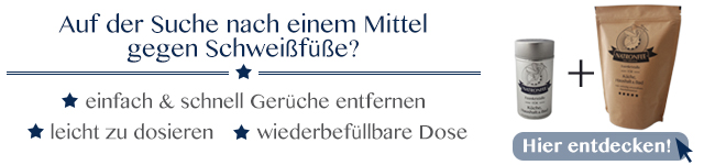 Schweissfuesse Banner Natronfee