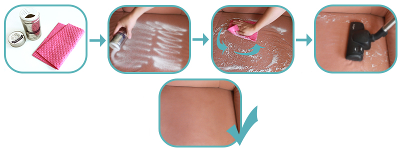 Sofa reinigen Schritt für Schritt